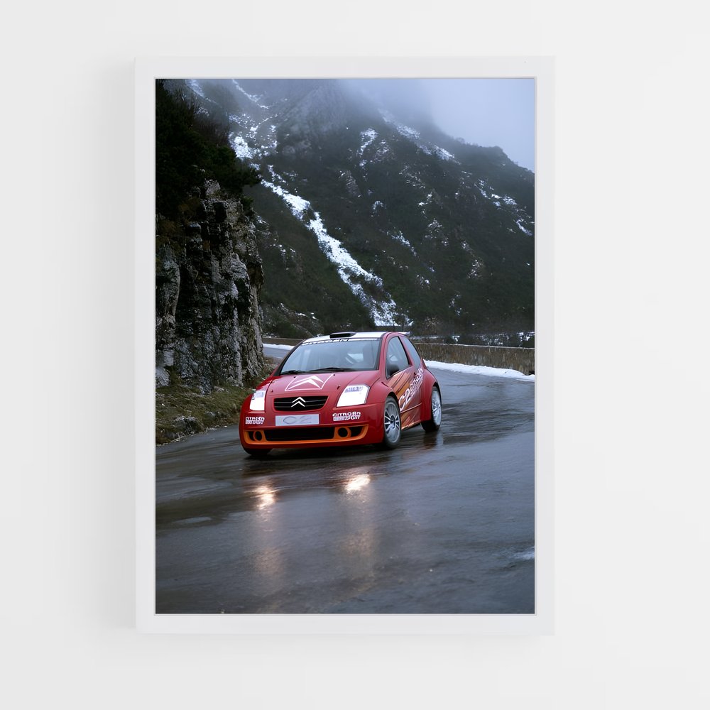 Poster vts de route – affiche Citroën (vue 3)